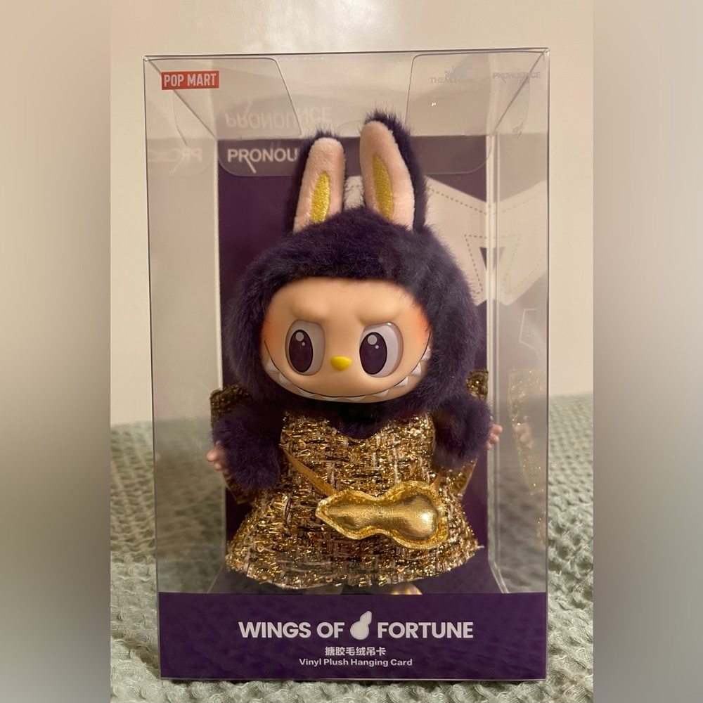 Brand new sealed labubu wings of fortune pronounce